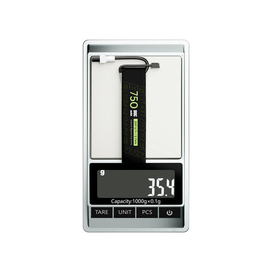 2PCS Flywoo Explorer 8.7V 750mAh 2S 80C HV LiPo Battery XT30 Plug for Tiny Quad Flywoo Flybee 16 FlyLens 85 HD Flylens75 HD O4/O4 Pro Flytimes 85 FPV Racing Drone