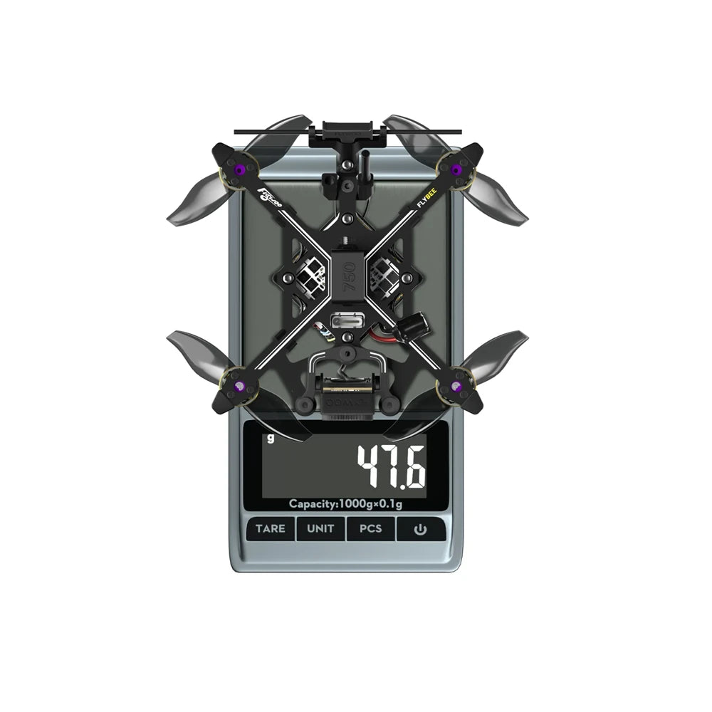 Flywoo Flybee 20 HD 2S Ultralight RC FPV Racing Drone BNF with DJI O4 4K 60fps System