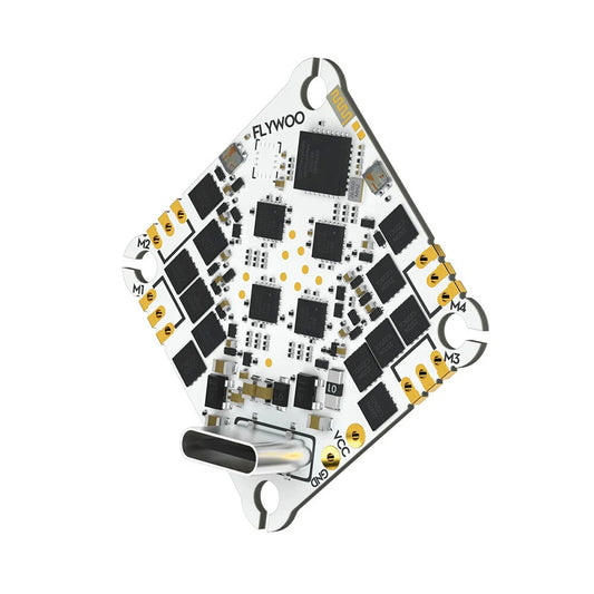 25.5x25.5mm Flywoo GOKU F405 HD 1-2S ELRS AIO V2 Flight Controller 9V BEC 12A BL_S 4in1 ESC / ELRS 2.4G RX for RC Drone FPV Racing