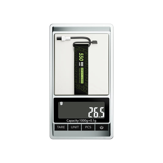 2PCS Flywoo Explorer 8.7V 550mah 80C 2S HV Lipo Battery XT30 Plug for Micro Quad Flywoo Flybee 16 FlyLens 85 HD Flylens75 HD O4/O4 Pro Flytimes 85 FPV Racing Drone