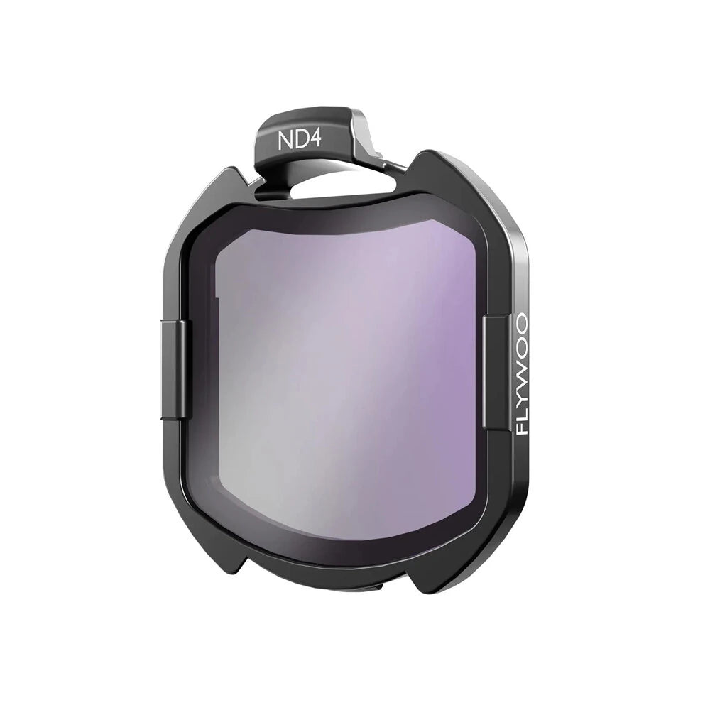 Flywoo ND/UV Filter Set V2 for DJI O4 Air Unit Pro - Snap-On Filters Compatible with O4 Pro FPV Drones