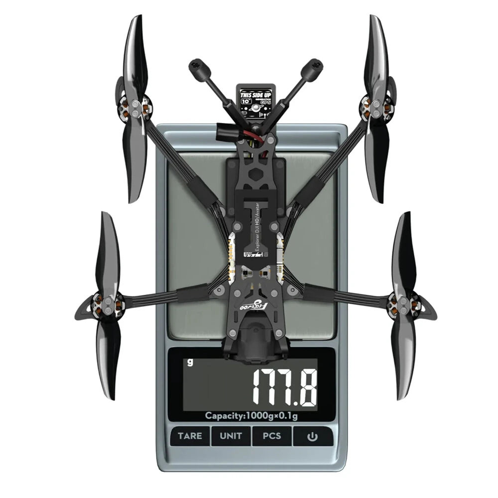 Flywoo Explorer LR 4 HD O4 PRO 4 Inch Long Range GPS RC FPV Racing Drone BNF PNP with Goku F722 mini Stack