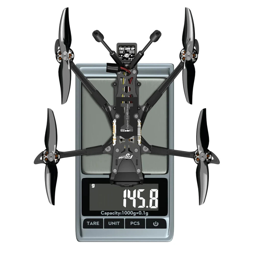 Flywoo Explorer LR 4 HD O4 PRO 4 Inch Long Range GPS RC FPV Racing Drone BNF PNP with Goku F722 mini Stack