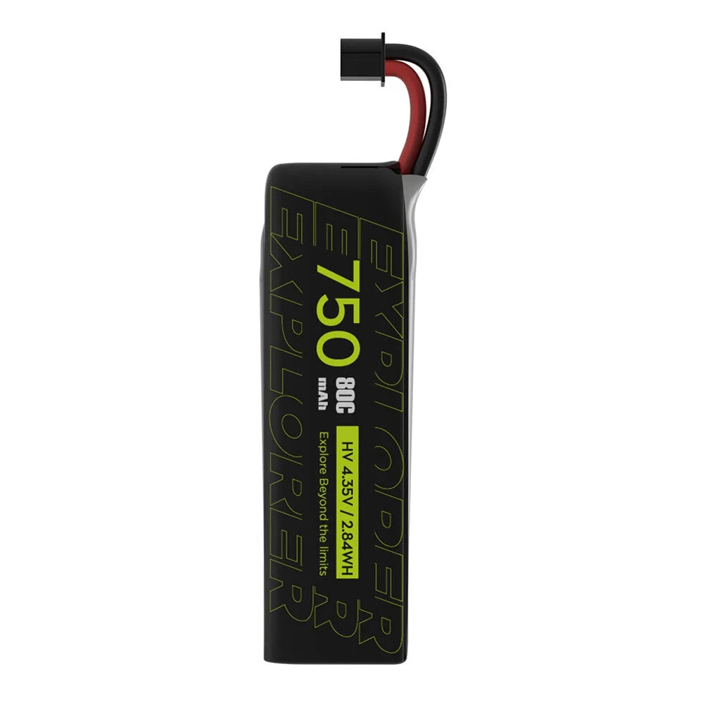 4PCS Flywoo Explorer 1S 750mAh HV V2 A30 Plug Lipo Battery for RC Drone