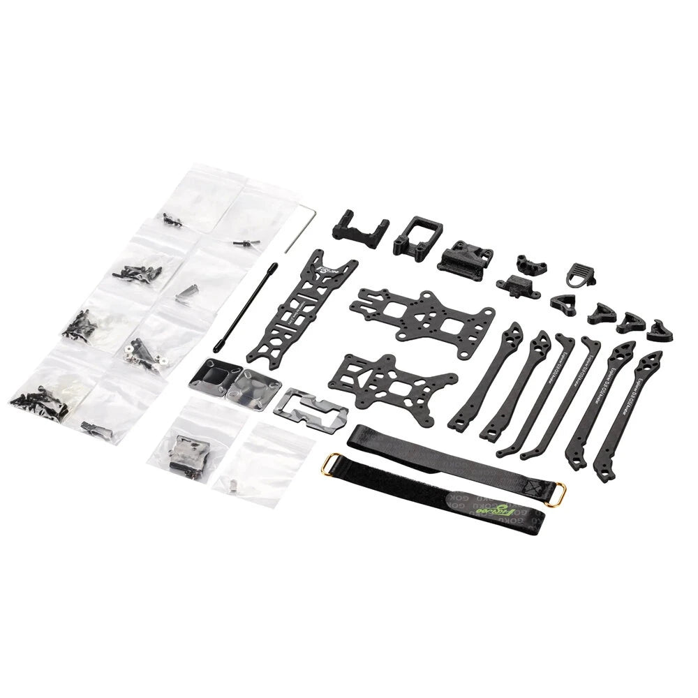 Flywoo Explorer LR 4 Deadcat 4 Inch Long Range Frame Kit Support DJI O4 / O4 PRO Air Unit for DIY FPV Racing Drone
