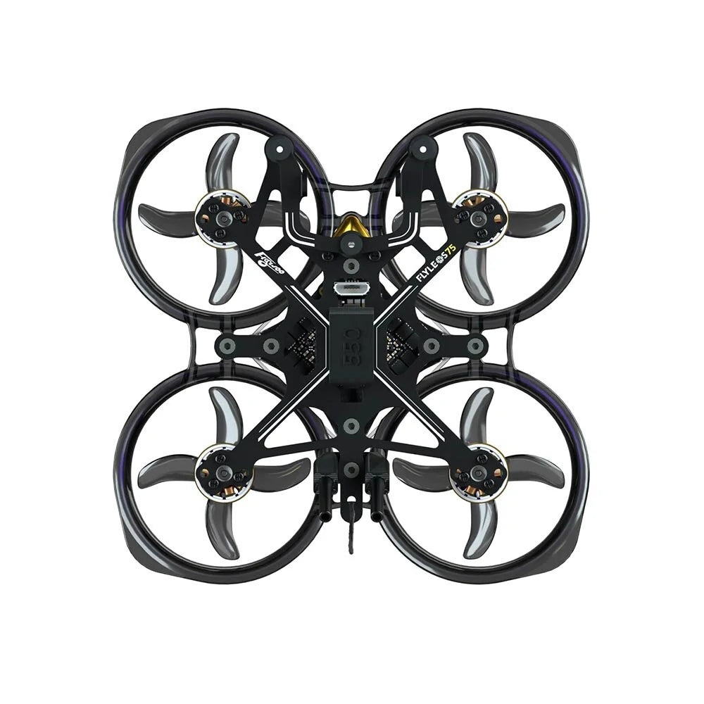 Flywoo FlyLens 75 HD Drone Kit 2S 1.6 Inch Whoop FPV RC Racing Drone NO VTX NO Camera Support DJI O3 Walksnail HDZero