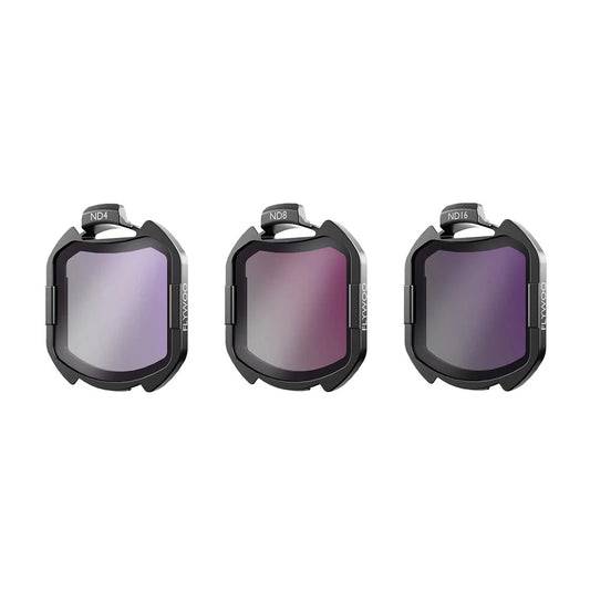 Flywoo ND/UV Filter Set V2 for DJI O4 Air Unit Pro - Snap-On Filters Compatible with O4 Pro FPV Drones