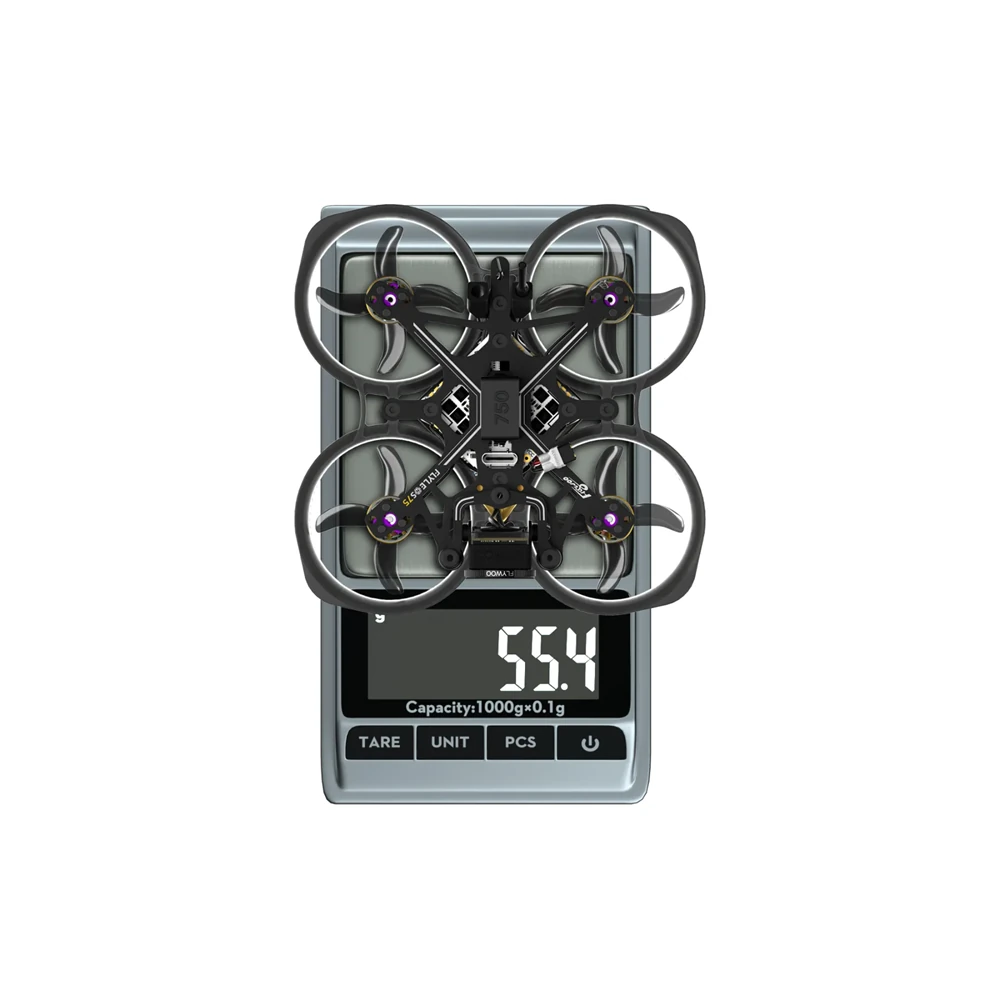 Flywoo Flylens 75 2S Drone Kit V1.3 Whoop FPV RC Racing Drone NO VTX NO Camera Support DJI O4 / DJI O4 Pro / DJI O3 Lite HDZero