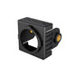 4PCS FLYWOO Ultralight Colorful Filter Holder Lens Protection Shell for DJI O4 Camera Black/ Red/ Yellow/ Purple RC Drones