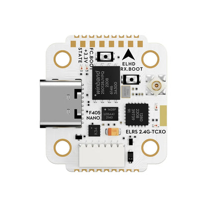 16mm*16mm Flywoo GOKU GN405 Nano HD 20A 2-4S Stack V3 with TXCO ELRS 2.4Ghz Support DJI O4 / O4 Pro FPV Racing Drone