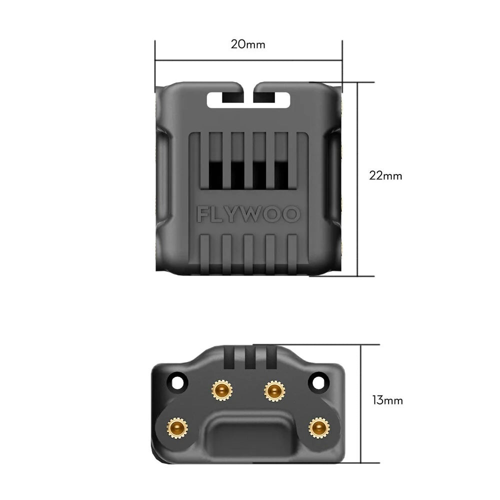 Flywoo 155 Wide FOV No Vignetting O4 Wide Replacement Lens for DJI O4 Lite Air Unit