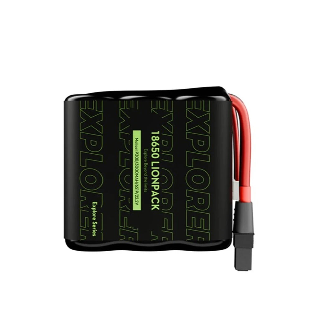 Flywoo Explorer Molicell P30B 18650 6000mAh/3000mAh 6S1P 6S2P 4S1P 4S2P 3S1P 2S1P Lionpack Battery XT30UP/XT60 for HGLRC Rekon Y6 Geprc Tern LR40 FPV Racing Drone