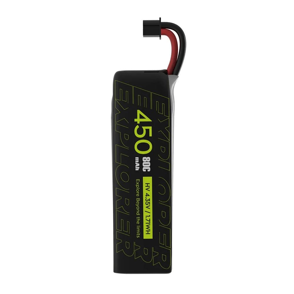 4PCS Flywoo Explorer 1S 450mAh HV V2 A30 Plug Lipo Battery for RC Drone