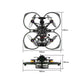 Flywoo FlyLens 85 HD O4 / O4 PRO 2S 2 Inch Brushless Whoop FPV Racing Drone BNF with GOKU F405 HD Digital System