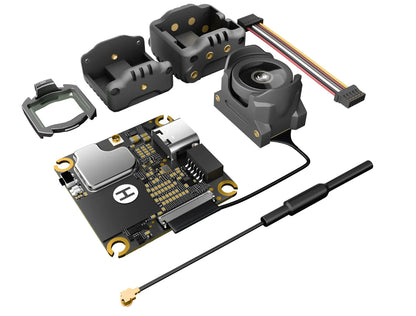 Flywoo DJI O4 Lite Upgrade O4 Wide Air Unit Transmitter & Lens 155 Wide FOV No Vignetting Ready to Fly