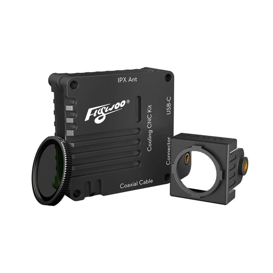 Flywoo O4 Air Unit Cooling CNC Kit Aluminum Cooling System for DJI O4/ O4 Pro RC Drone