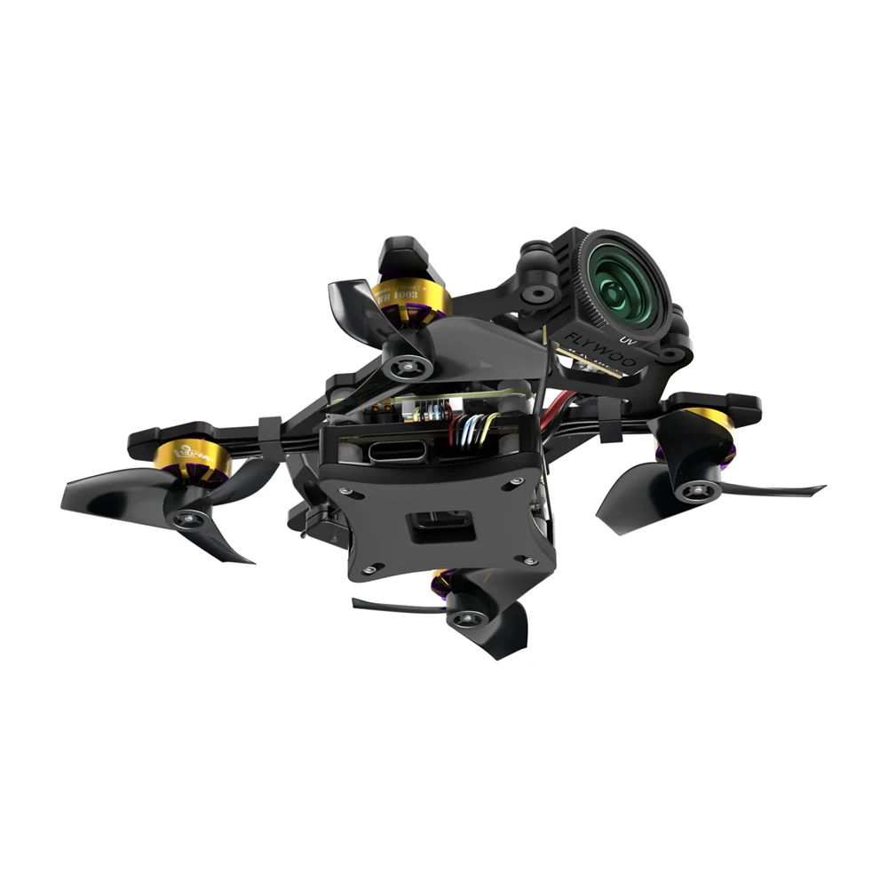 Flywoo Flybee 16 HD O4 2S Ultralight RC FPV Racing Drone BNF with F405 Flight Controller 4K 60FPS Camera
