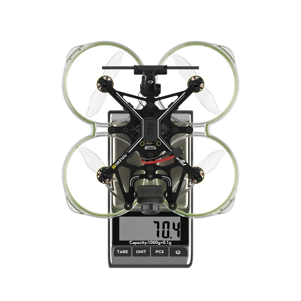 Flywoo FlyLens 85 V1.3 HD Walksnail Avatar V2 2S Brushless Whoop FPV Racing drone BNF with ROBO 1003 14800KV