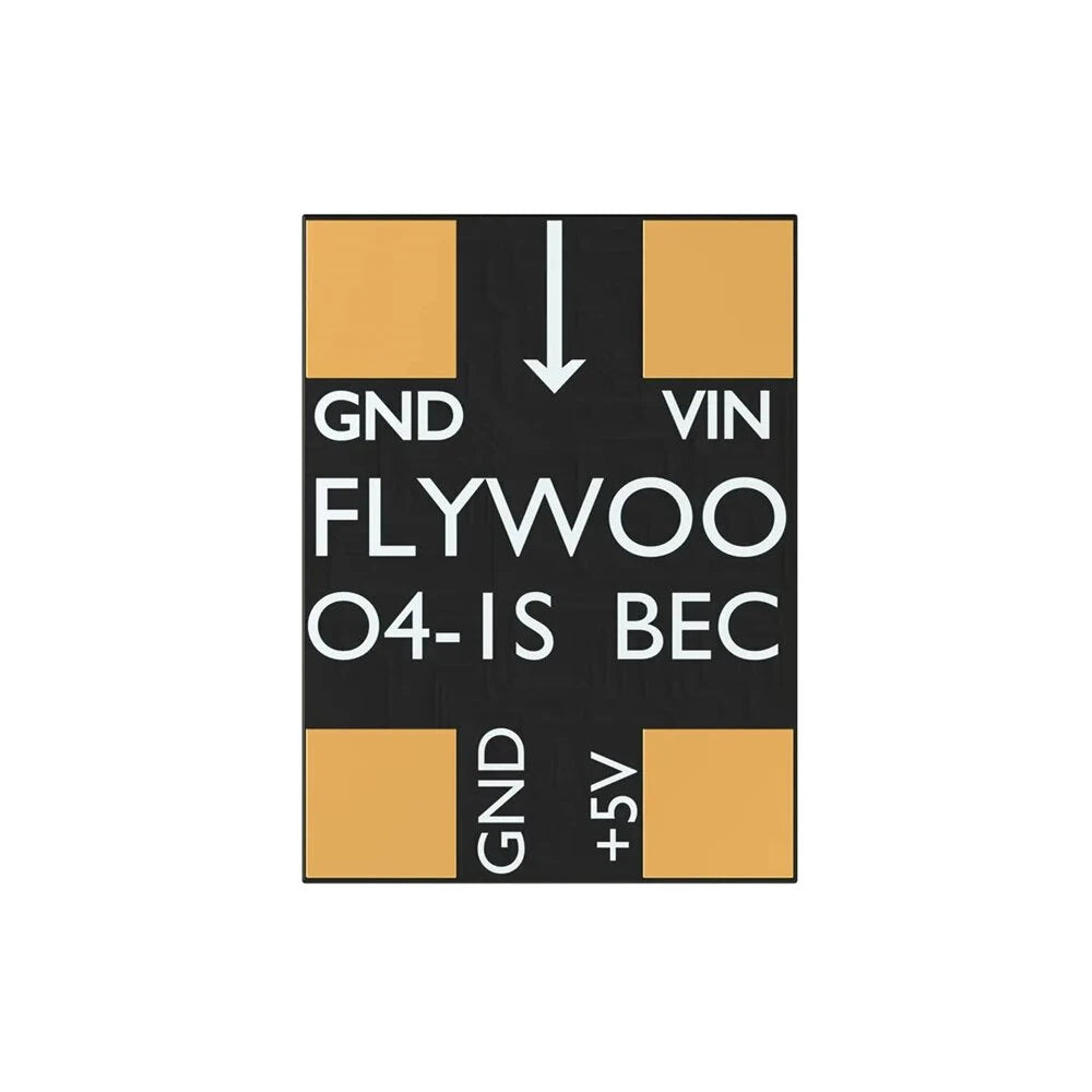 0.4g FLYWOO O4 1S 5V BEC Module for 1.6 Inch to 2 Inch Micro RC FPV Racing Drones