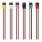 2PCS Flywoo XT30 XT30UP-F Pigtail Male Plug Wire