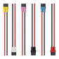 2PCS Flywoo XT30 XT30UP-F Pigtail Male Plug Wire