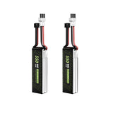 2PCS Flywoo Explorer 8.7V 550mah 80C 2S HV Lipo Battery XT30 Plug for Micro Quad Flywoo Flybee 16 FlyLens 85 HD  Flylens75 HD O4/O4 Pro Flytimes 85 FPV Racing Drone