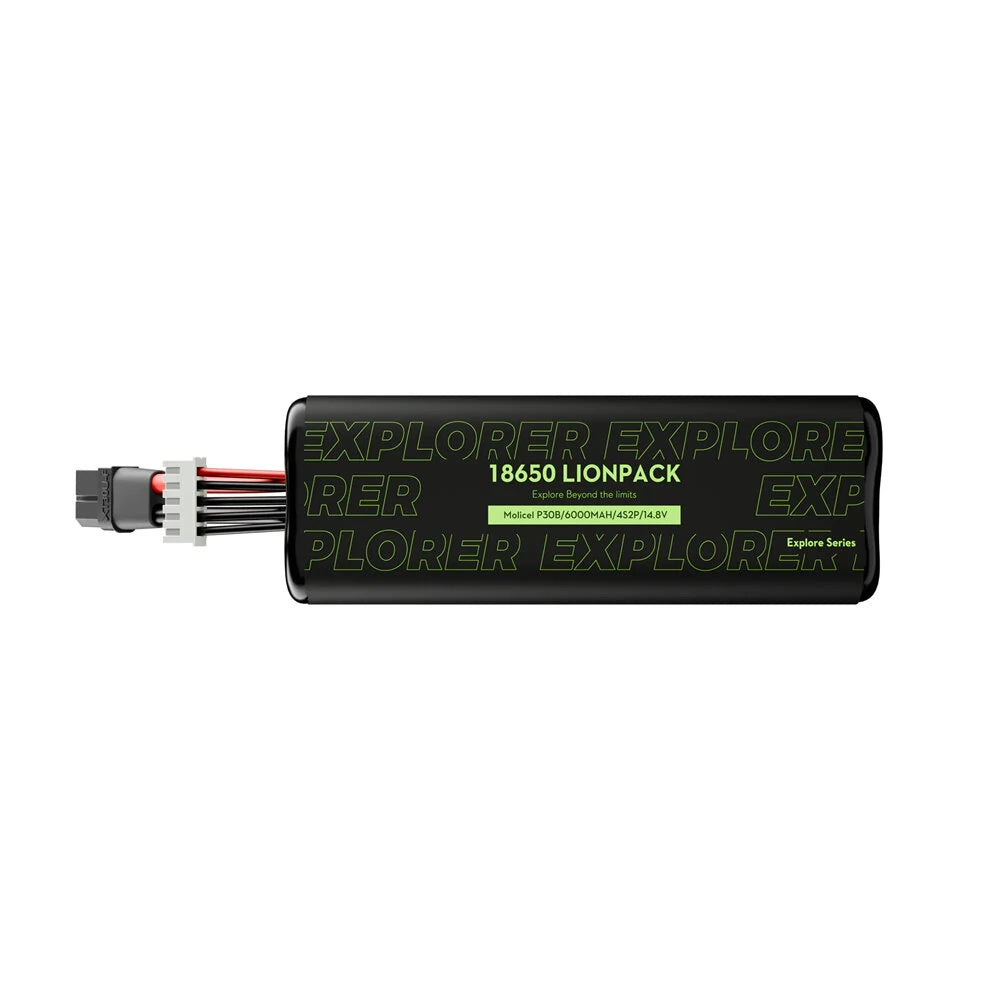 Flywoo Explorer Molicell P30B 18650 6000mAh/3000mAh 6S1P 6S2P 4S1P 4S2P 3S1P 2S1P Lionpack Battery XT30UP/XT60 for HGLRC Rekon Y6 Geprc Tern LR40 FPV Racing Drone