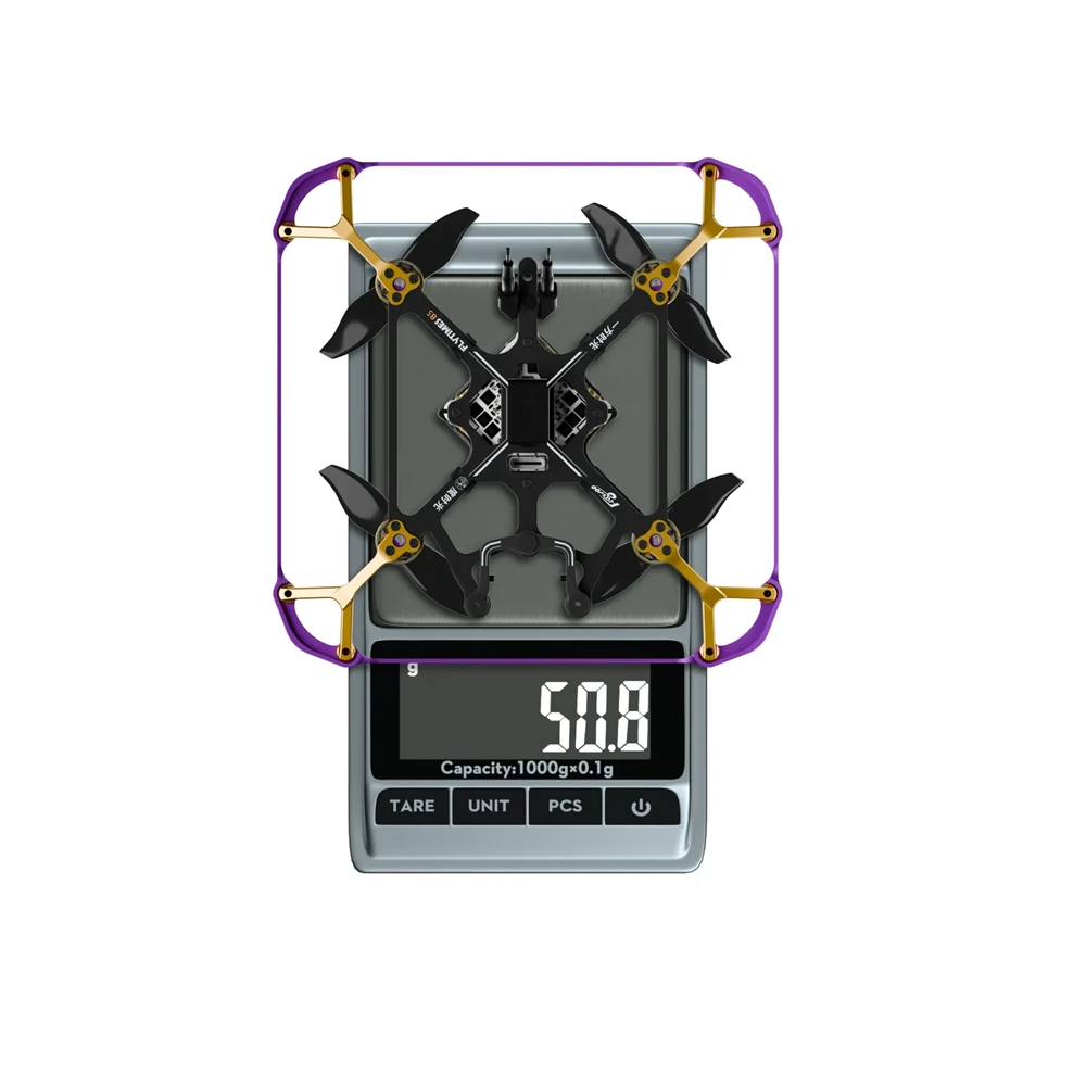 Flywoo Flytimes 85 2S Micro FPV Racing Drone Kit Compatible with DJI O3 Lite Air Unit NO VTX NO Camera