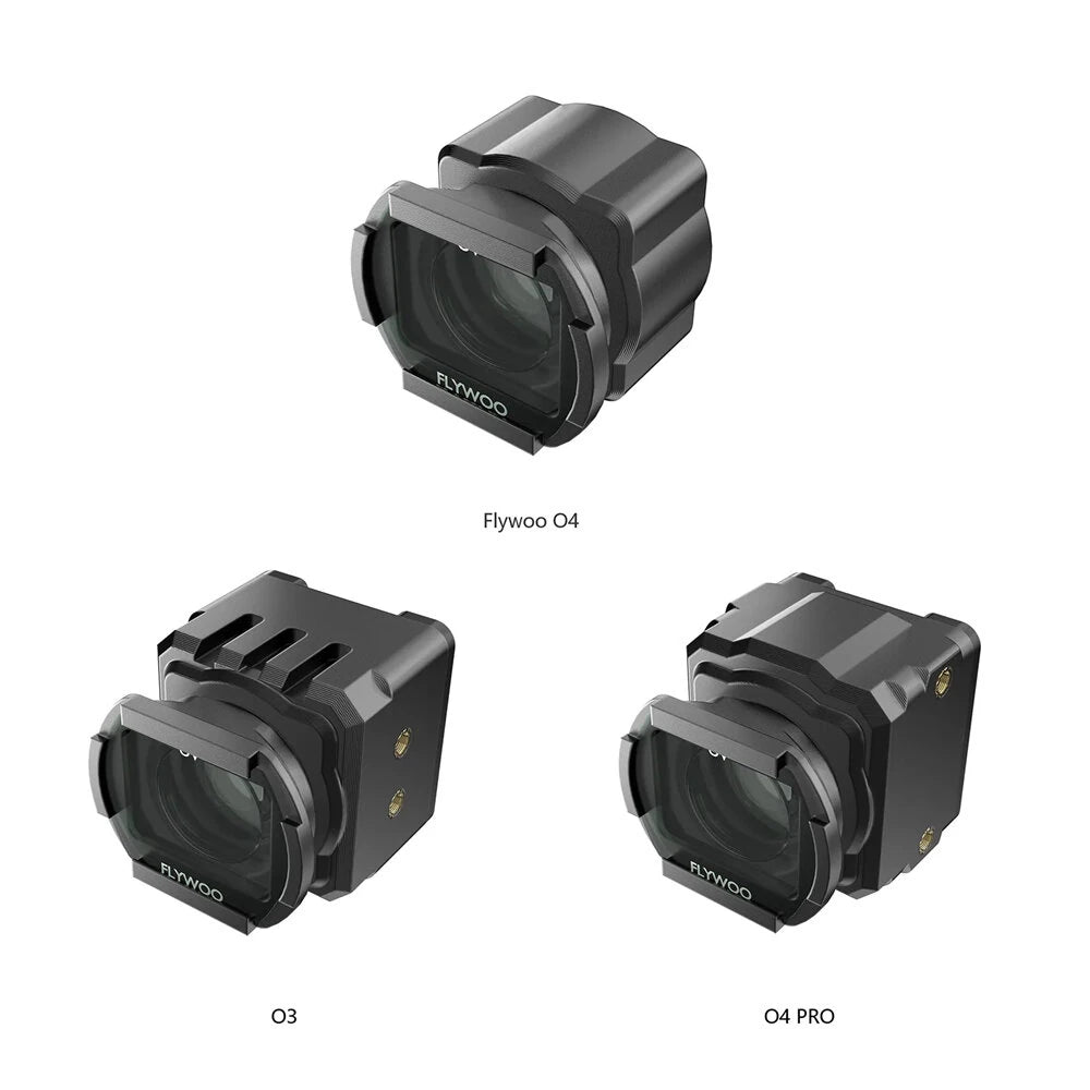Flywoo O4 PRO Wide Angle Lens 155 FOV Ultra Lightweight 7.4g with UV ND8 ND16 ND32 Filter Set for DJI O4 Pro FPV Racing Drones