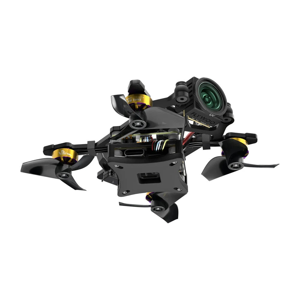 Flywoo Flybee 16 HD 2S Ultralight RC FPV Racing Drone Kit PNP BNF NO VTX NO Camera Support DJI O3 Lite / DJI O4 Air Unit