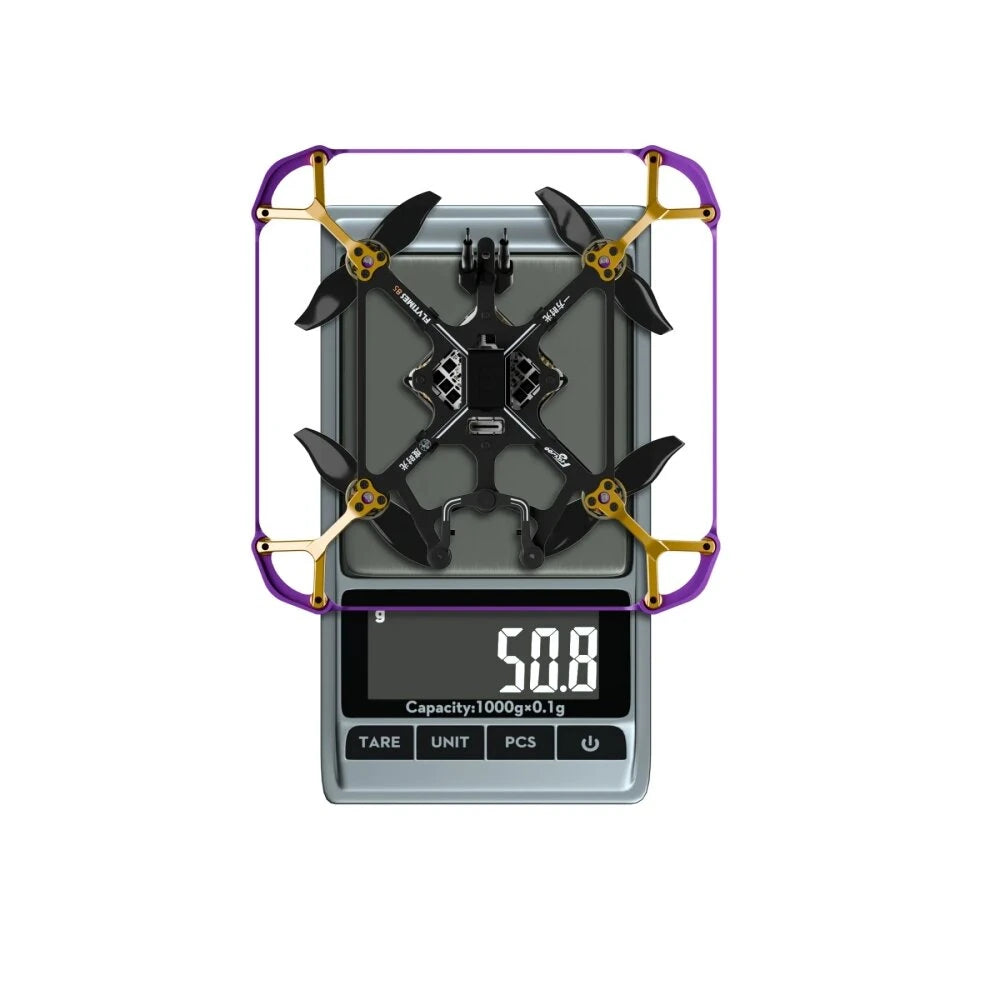 Flywoo Flytimes 85 2S Micro FPV Racing Drone NO VTX NO Camera Compatible with DJI O3 Lite / DJI O4 Air Unit