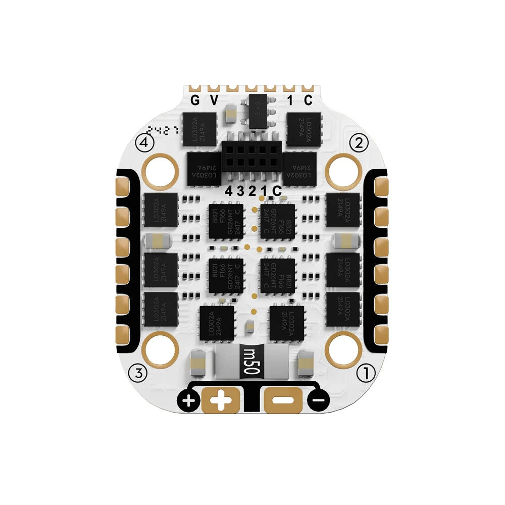 16mm*16mm Flywoo GOKU Quad GN405 Nano HD V3 F4 Flight Controller with TXCO ELRS 2.4g RX & 35A 2-4S ESC Stack for Quadcopter FPV Racing Drone