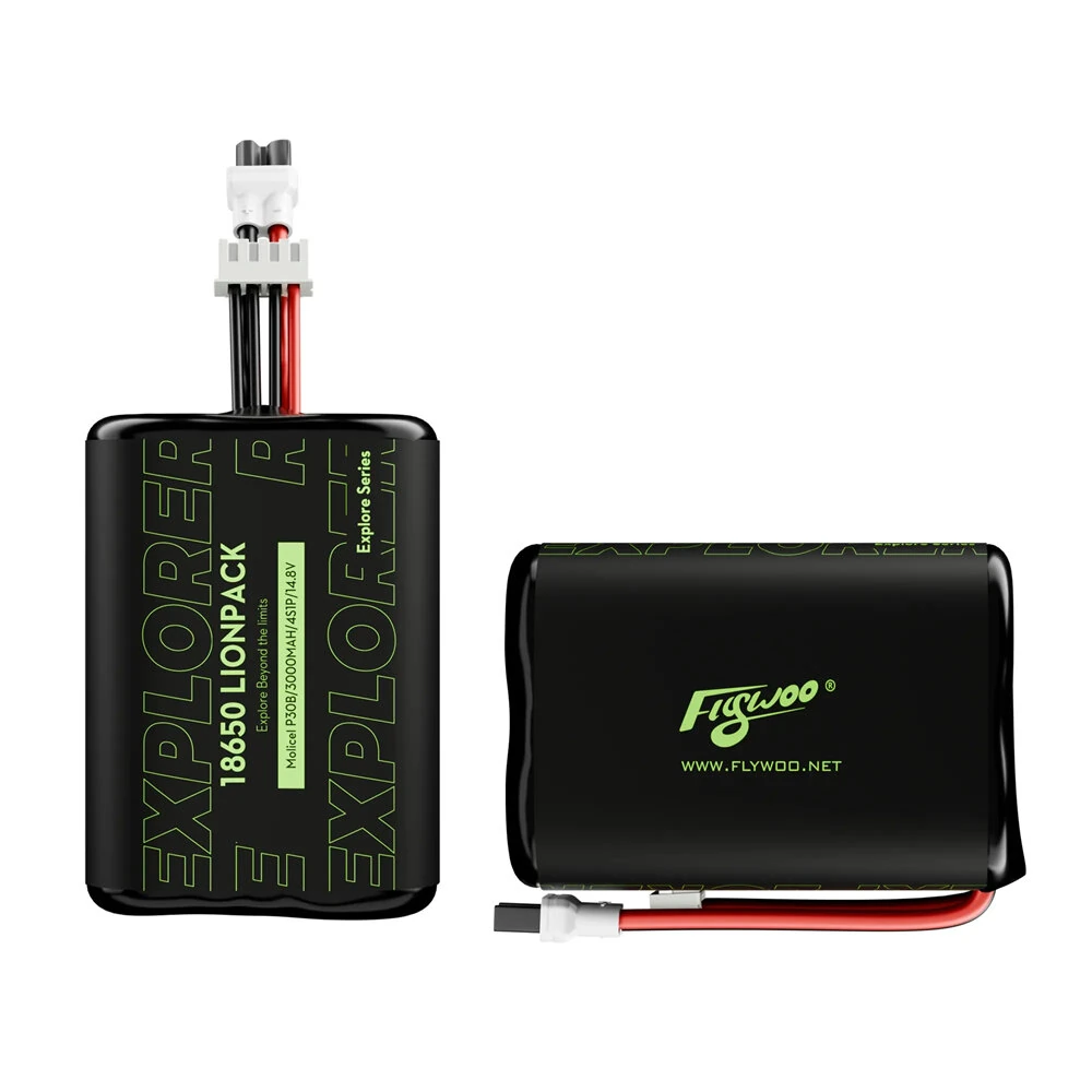 flywoo explorer molicell p30b 18650 6000mah/3000mah 6s1p 6s2p 4s1p 4s2p 3s1p 2s1p lionpack battery xt30up/xt60 for hglrc rekon y6 geprc tern lr40 fpv racing drone