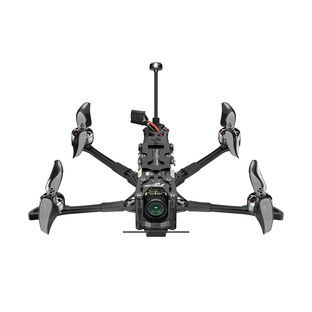 flywoo explorer lr 4 hd o4 4 inch long range gps rc fpv racing drone bnf pnp with goku f722 mini stack