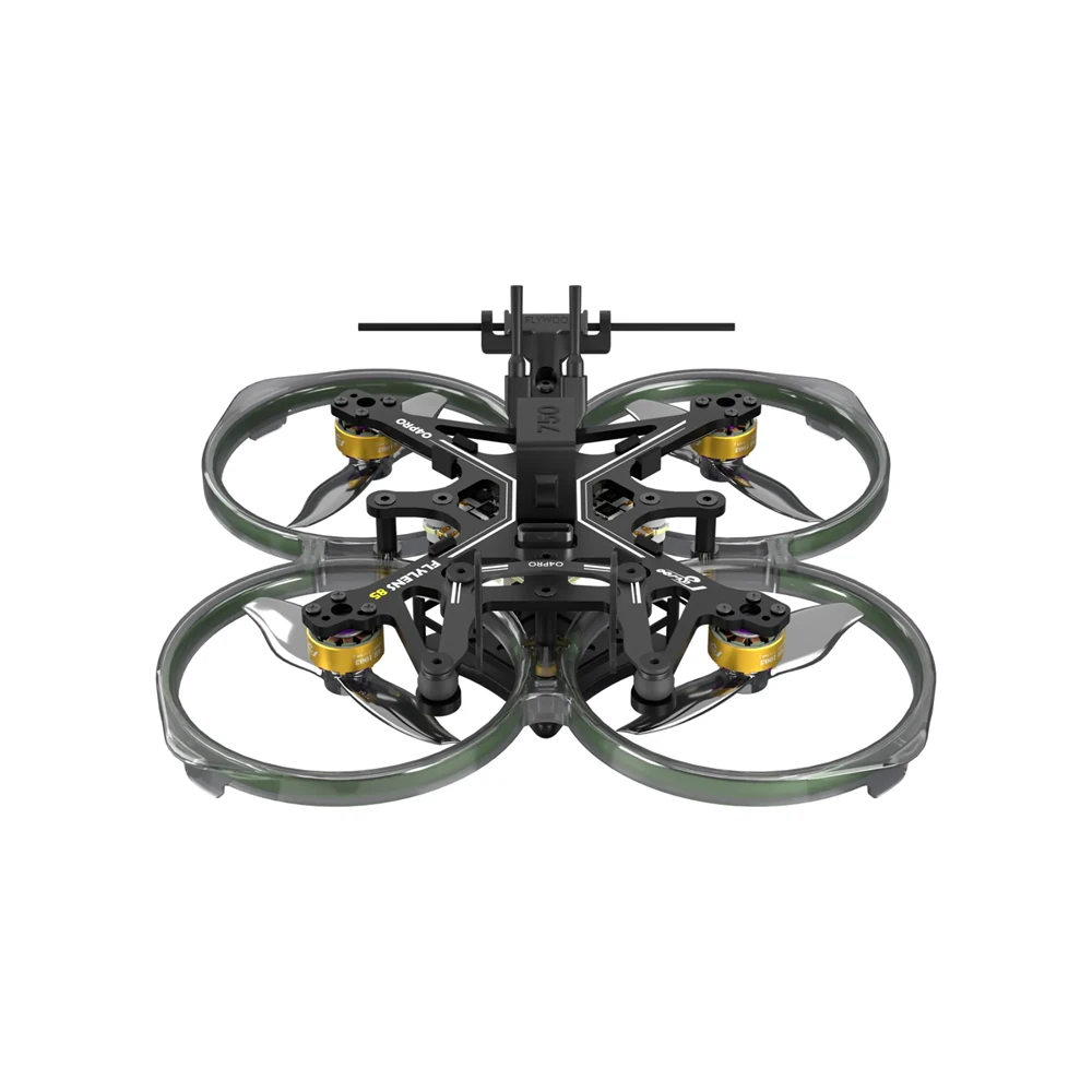 flywoo flylens 85 2s fpv drone kit v1.3 no vtx no camera compatible with dji o4 / dji o4 pro air unit digital hd system