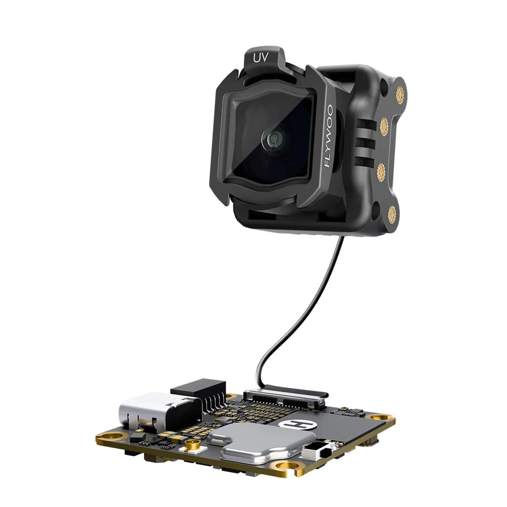 flywoo dji o4 lite upgrade o4 wide air unit transmitter & lens 155 wide fov no vignetting ready to fly