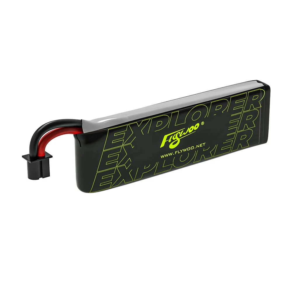 4pcs flywoo explorer 1s 450mah hv v2 a30 plug lipo battery for rc drone