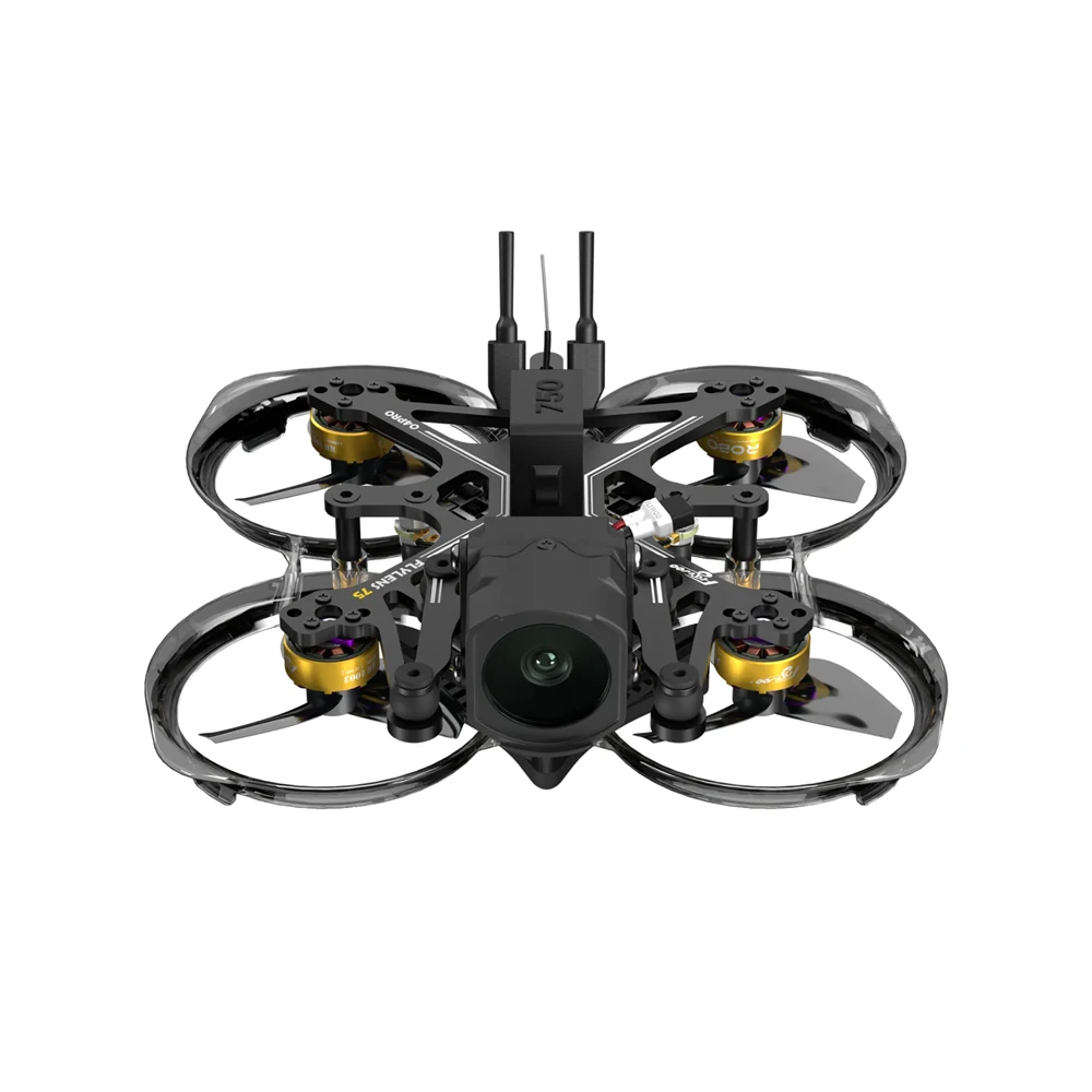 flywoo flylens 75 o4 / o4 pro 2s whoop rc fpv racing drone bnf with goku f405 fc hd digital system